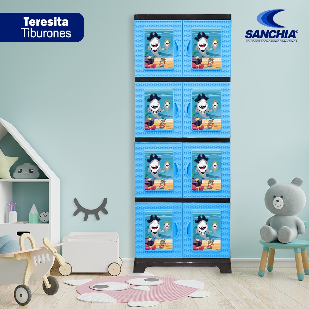 Armarios de plástico con diseños modernos para tu hogar en República Dominicana